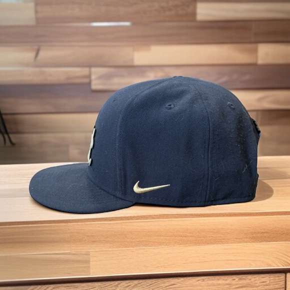 Nike Pitt Panthers True Blue Adjustable Baseball Cap NCAA University Hat - Picture 2 of 4